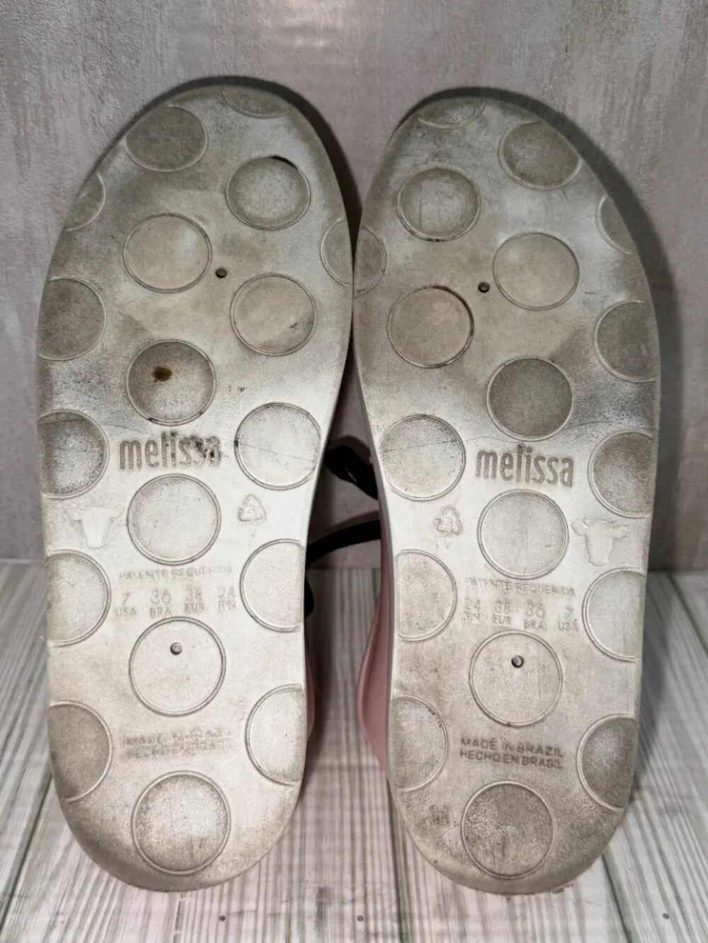 Melissa x Hello Kitty Pink Platform Jelly Shoes Women’s 7 EUR 38 Sanrio